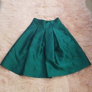 Emerald Green Skirt